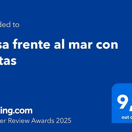 Apartamento Casa Frente Al Mar Con Vistas Oliva Exterior foto