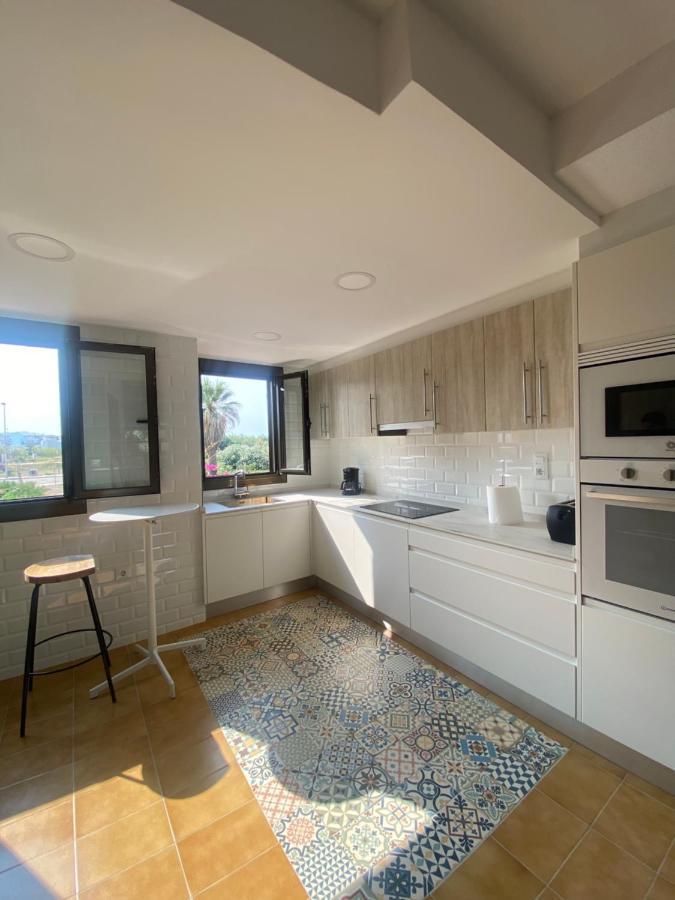 Apartamento Casa Frente Al Mar Con Vistas Oliva Exterior foto