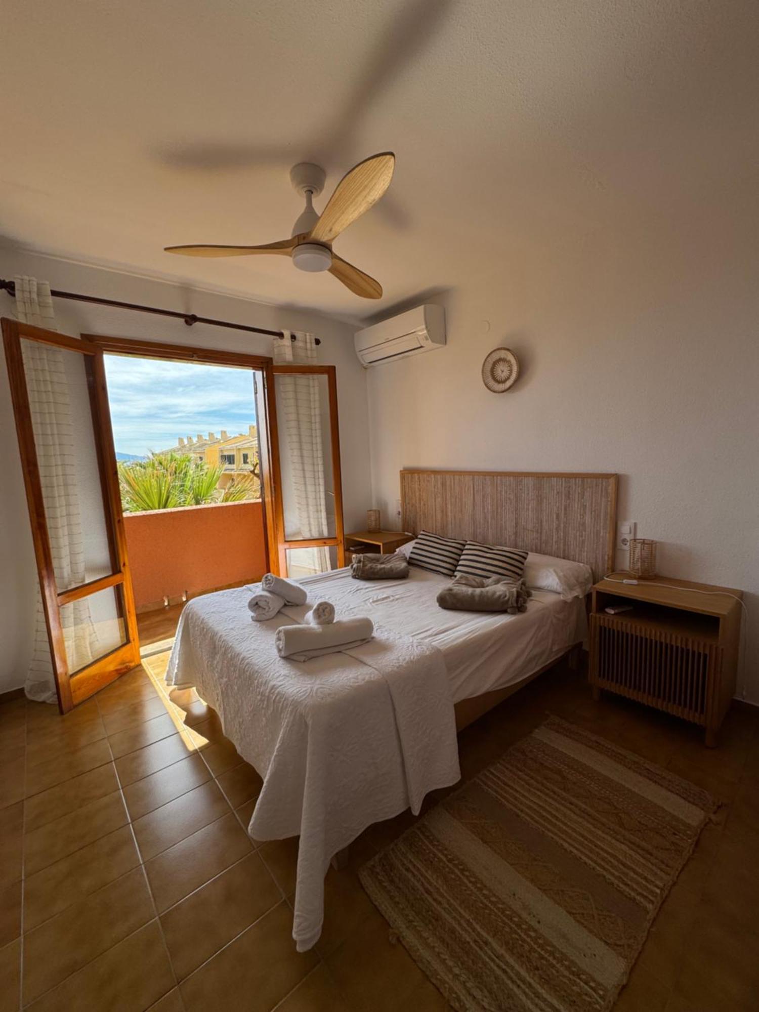 Apartamento Casa Frente Al Mar Con Vistas Oliva Exterior foto